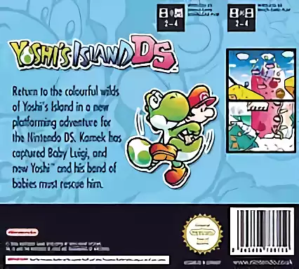 Image n° 2 - boxback : Yoshi's Island DS